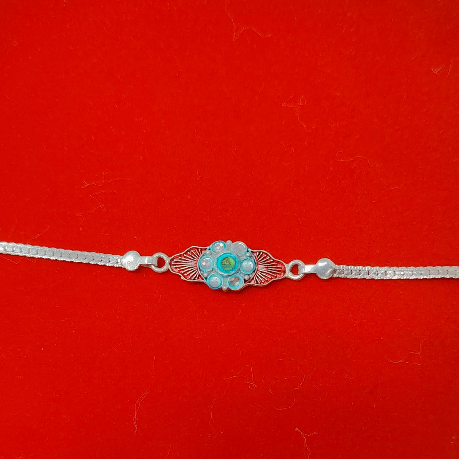 iconic silver rakhi